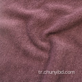 Gözyaşı dirençli 100polyester düz bir tarafı fırça atma atkı örgü polar kumaş ceket kanepe set ev tekstil